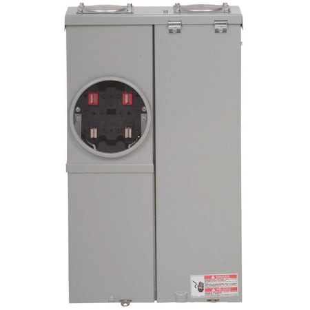 Eaton Circuit Breaker Enclosure, MBE, 2 Spaces, 125A, 120/240V AC, Main Lug, 1 Phase MBE24L125BTS